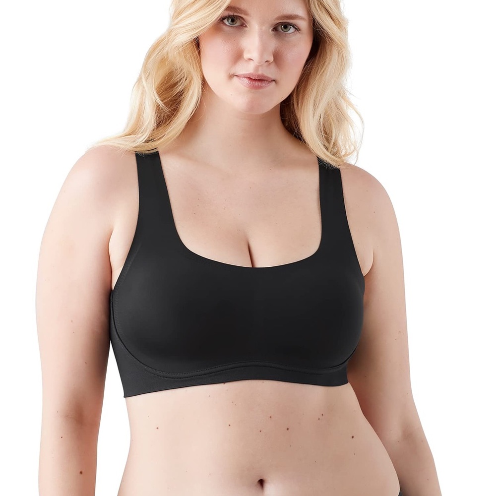 True & Co Santoni Hybrid Lift Bralette Women’s Size XS Black Stretch Padded NWT